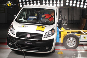 Fiat Scudo kisbusz törésteszt