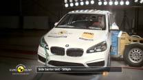 BMW 2-es Active Tourer egyterű törésteszt